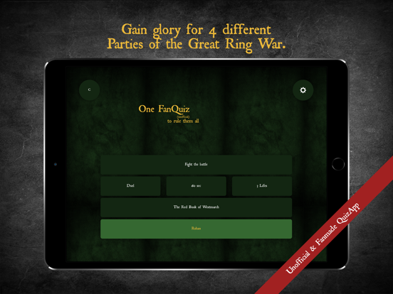 Screenshot #6 pour One Quiz to rule them all
