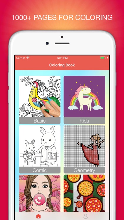 Coloring book - Colorless Art