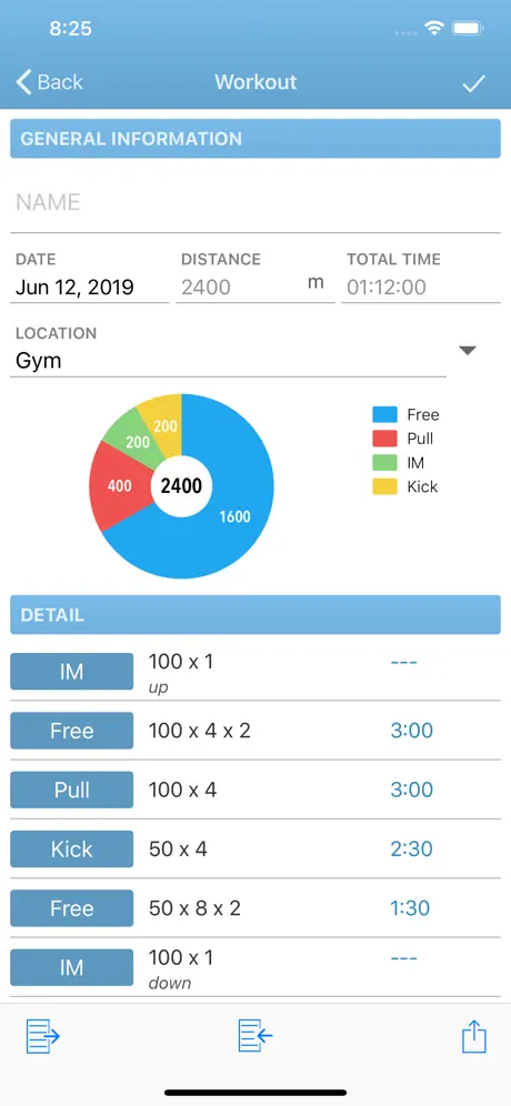 Swim Note