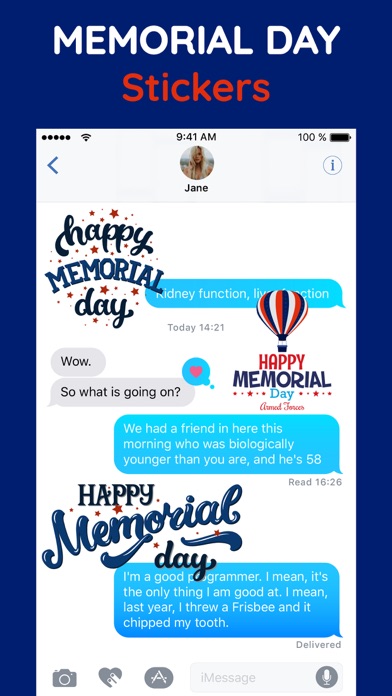 Happy Memorial Day Celebration screenshot 2