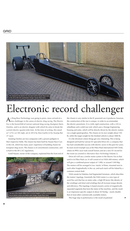 DRAG race technology