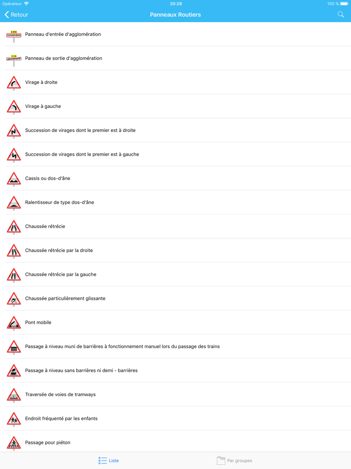 Signalisation Routière – Quiz