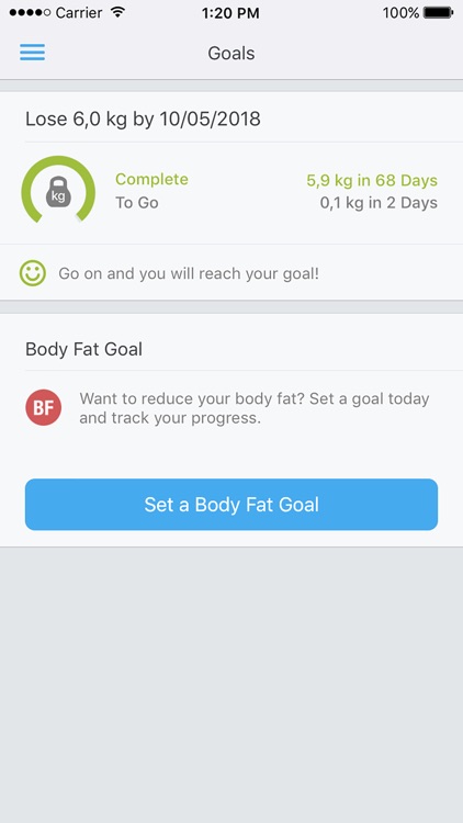 Runtastic Libra Weight Tracker screenshot-3