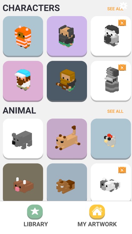 Voxelr - 3D Color by Number screenshot-7