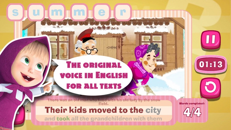 Masha and The Bear: ABC games screenshot-3