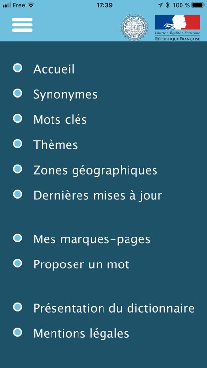 Dictionnaire Francophonie