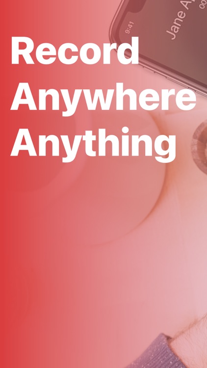 FastRecorder audio recording