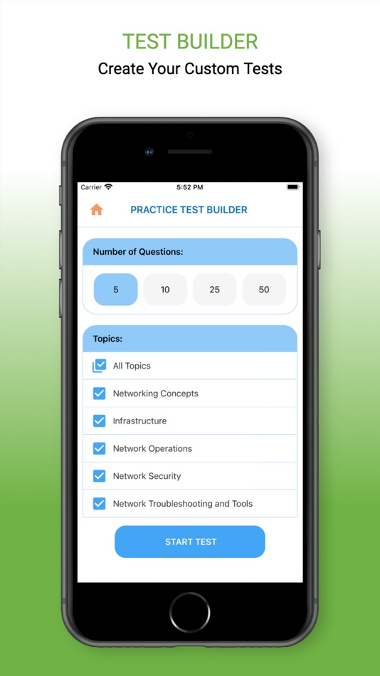 #3. CompTIA Network+ N10-007 Test (iOS) 来自: learnZapp