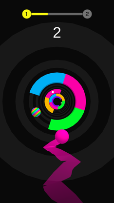 Helix Color Ball - Switch Run screenshot 1