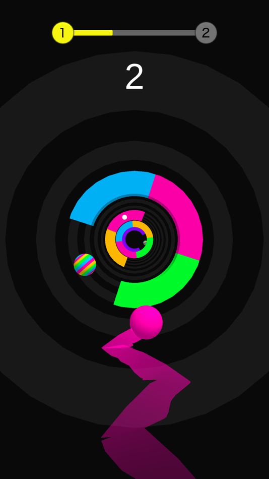 #1. Helix Color Ball - Switch Run (iOS) 由: 光耀 宁