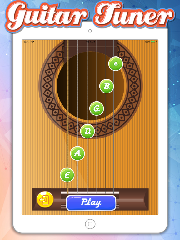 Coach Guitar Tuner Chords Pro iPad screenshot 2 - Music app