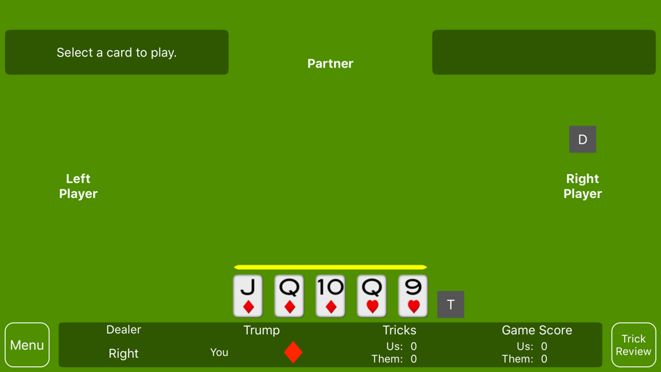 #2. Classic Euchre (iOS) 게시자: Seahorse Software