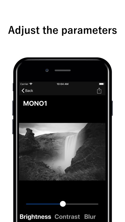 Mono Cam - B&W photo App