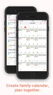 shared family calendar: famcal iphone screenshot 2
