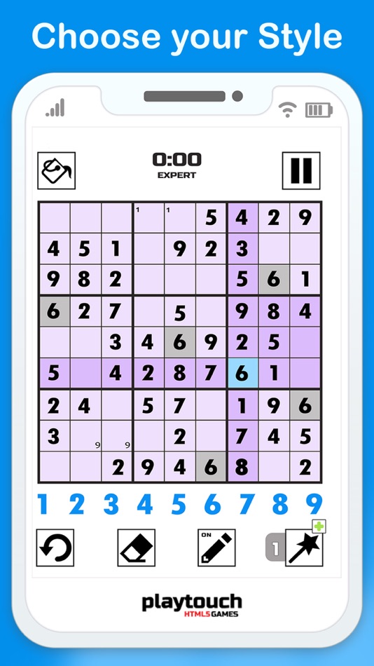 #5. Sudoku ... (iOS) 由: PLAYTOUCH