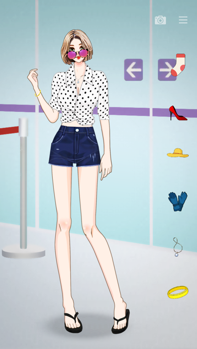 Screenshot #1 pour Model Dressup (Girl Version)