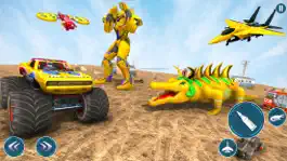 Game screenshot Crocodile Robot Transform War mod apk