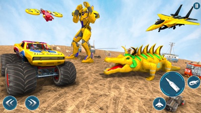 Crocodile Robot War Fighter Screenshot
