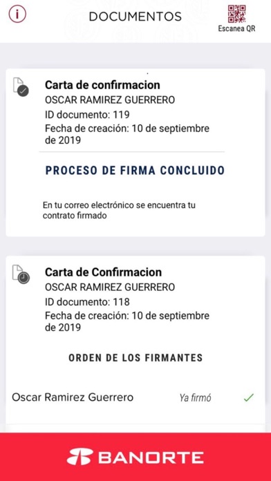 FAD Banorte Derivados Screenshot
