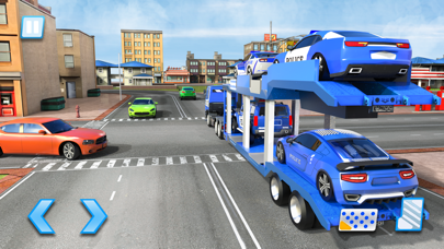 US City Police Car Transporter Screenshot