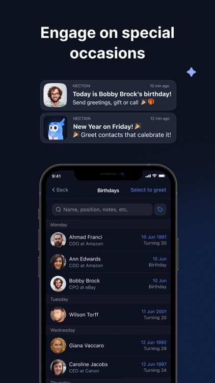Nection: Contacts CRM App screenshot-7