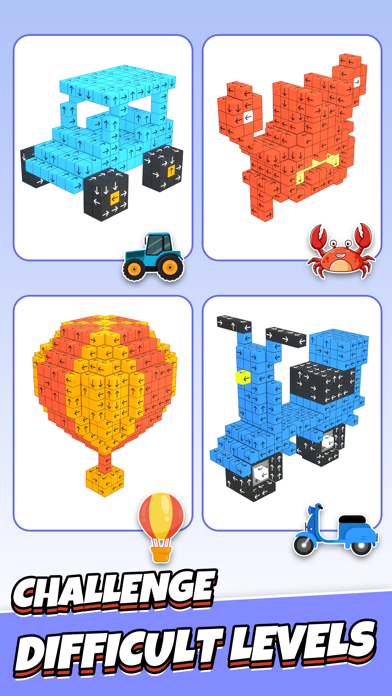 Tap Out Blocks：3D Block Puzzle Screenshot
