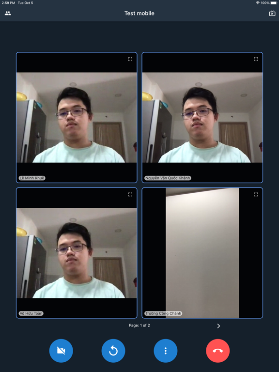 Screenshot #5 pour VNPT GoMeet