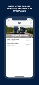 Scania Driver's Guide screenshot #1 for iPhone