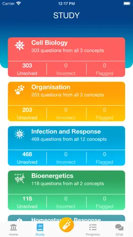 Game screenshot The GCSE Biology App - AQA apk