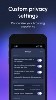 inbrowser - private browsing iphone screenshot 3