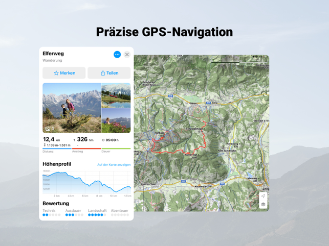 ‎bergfex: Wandern & Tracking Screenshot