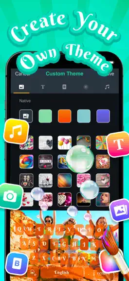 Game screenshot Kika Keyboard - Custom Themes apk