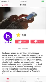 apps para ligar, chats y citas iphone capturas de pantalla 2
