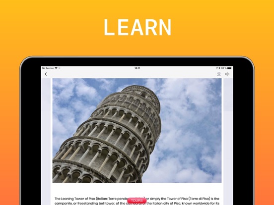 Screenshot #5 for Tuscany Travel Guide .