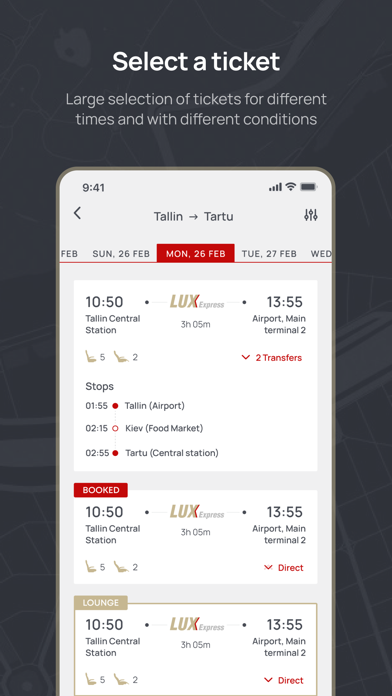 Lux Express Screenshot