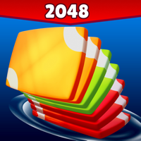 Tiled Number - Merge Colors