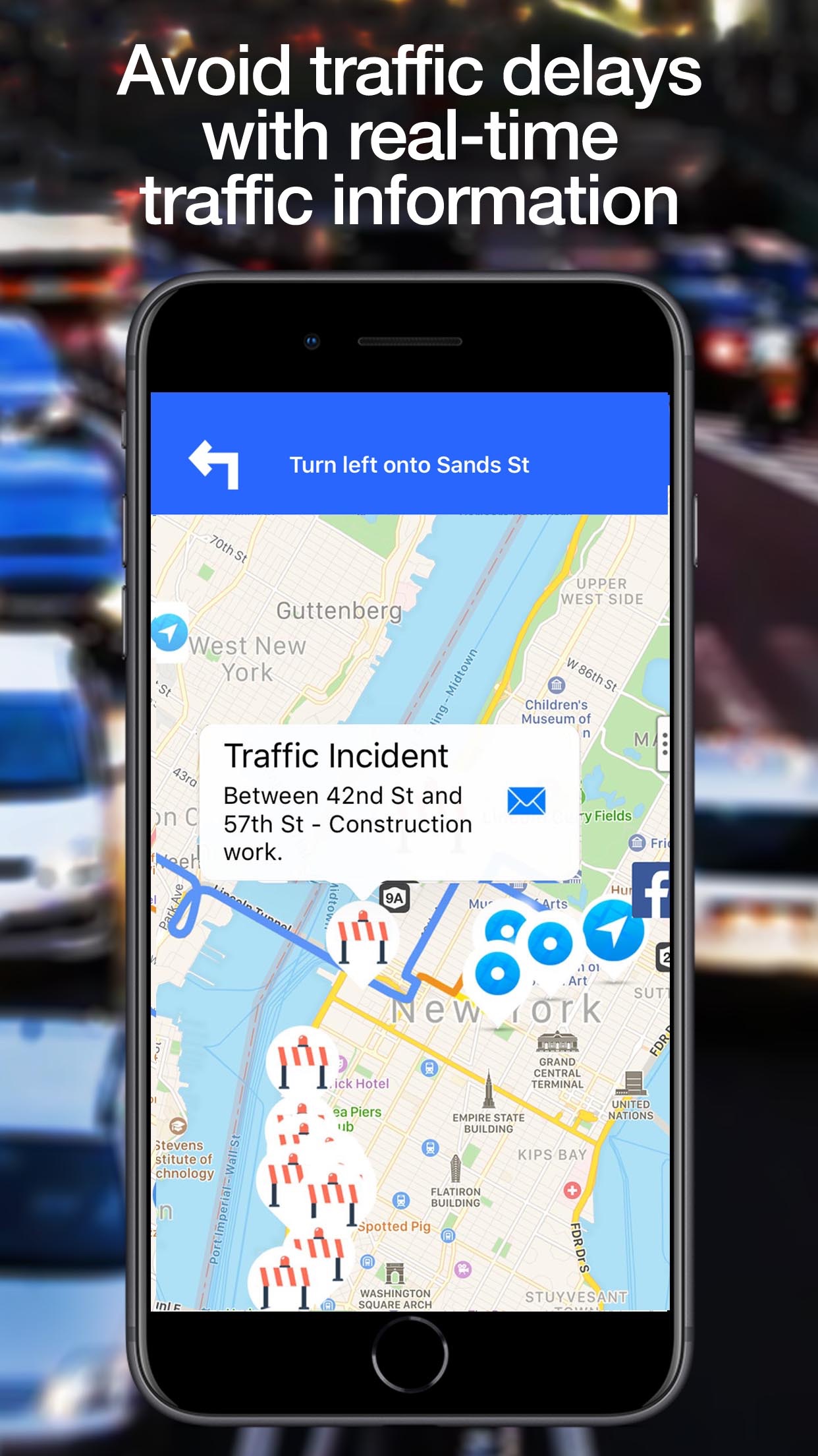 Traffie Navigation & Traffic screenshot 6
