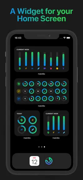 Game screenshot HabitBe - Weekly Habit Tracker hack