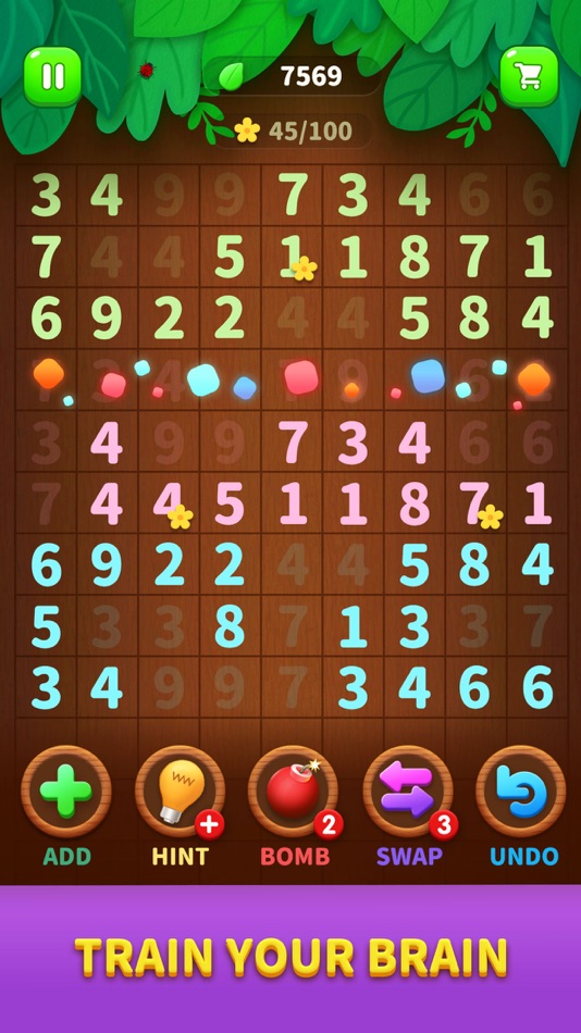 #5. Number Match - Ten Pair Puzzle (iOS) 由: TOKYO KYOKUJOY LLC