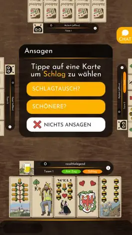 Game screenshot Online Watten Südtirol hack