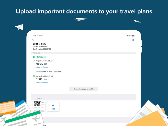 ‎TripIt: Travel Planner Screenshot