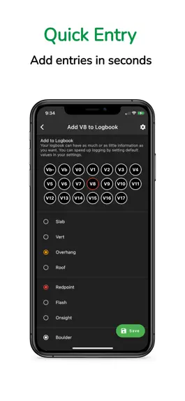 Game screenshot Climbing Logbook apk