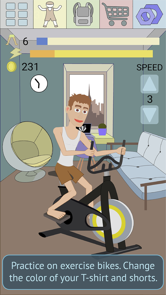 #2. Muscle Clicker 2: RPG Gym Game (iOS) Podle: Aleh Belko