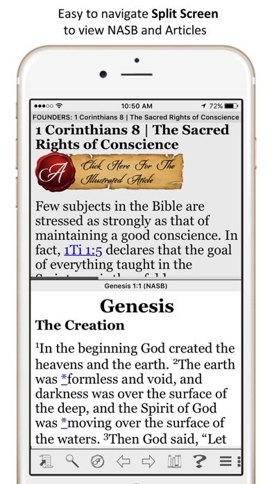 The Founders' Bible Screenshot