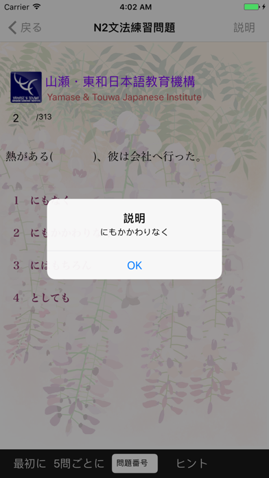 新しい日本語検定試験N2文法のまとめ screenshot1