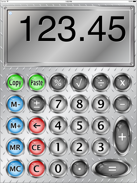 Basic Calculator: Classic Calc iPad screenshot 10 - Utilities app
