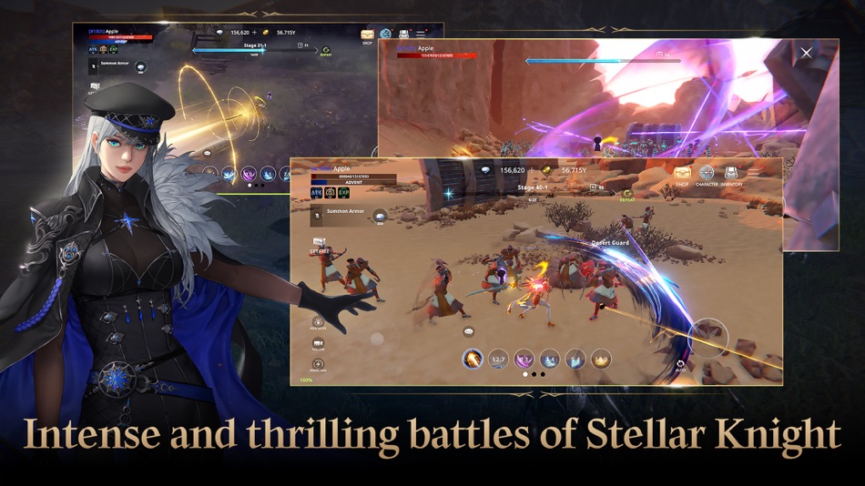 #5. Stellar Knight Idle (iOS) Podle: MOBIRIX