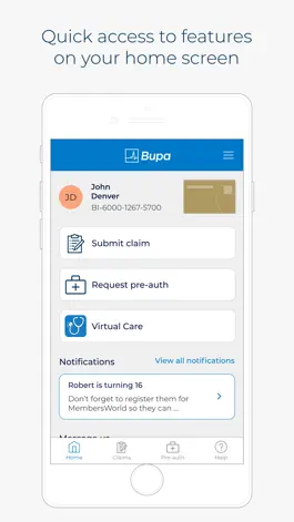 Game screenshot Bupa Global MembersWorld apk
