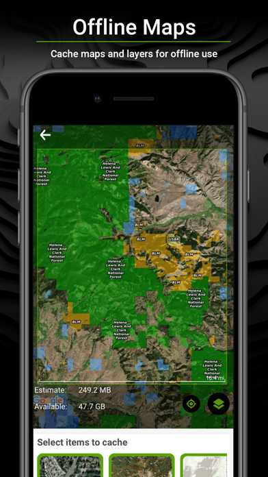 BaseMap: Hunting GPS Maps Screenshot