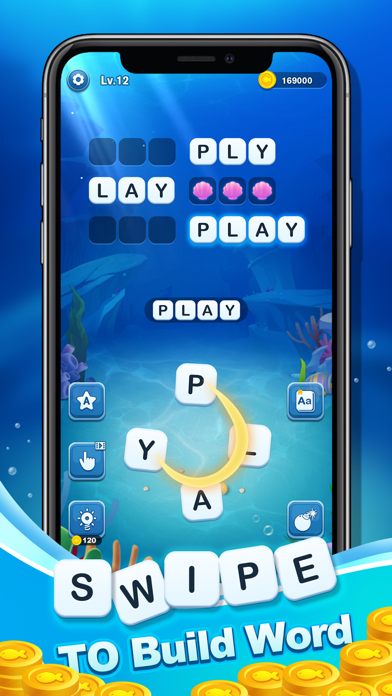 Word Ocean Puzzle:Fun Game Screenshot